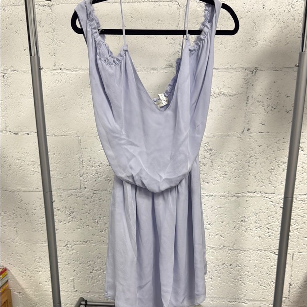Light Purple Sleeveless Dress NOTHING PERSONAL Lined Short Size Large LIKE NEW